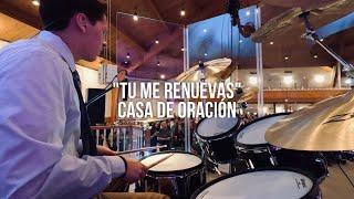 Tu Me Renuevas Drum Cover // Casa de Oración // David Guevara II