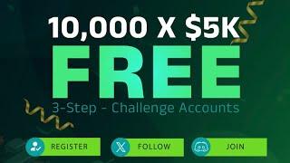 Get FREE $5,000 propfirm account NOW!! | LIMITED SPOT AVAILABLE