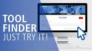 TOOL FINDER - The smartest way to find the right tool!