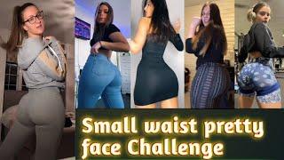 Don't Skip big bank challenge || small waist pretty face tiktok best Collections