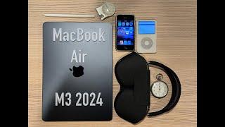 2024 MacBook Air M3 (testing with 8k video in FCP)