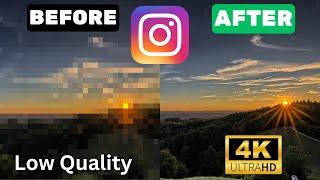 How to Fix Blurry Stories On Instagram I Upload HD Instagram Stories (2024)