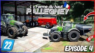 ÉPANDAGE D'ENGRAIS AVEC NOTRE NOUVEL ÉPANDEUR !  La Ferme du Haut Pallegney  #4