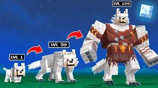 Minecraft dar Evoluez de la Pui de Lup la VARCOLAC GIGANTIC !