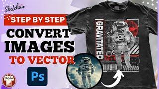 Creating Vector T-Shirt Designs With Photoshop Blend If Tool