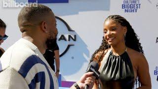 Halle Bailey Shares How She's Dealing With Motherhood, Upcoming New Music & More | BET Awards 2024