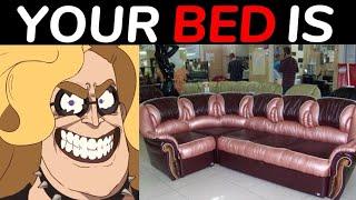 Mr Incredible Becoming Canny (YOUR BED IS)