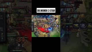 DR.MUNDO 3 STAR #tft #teamfighttactics #leagueoflegends #3star #drmundo