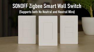 No Neutral Wire or Neutral Wire?  SONOFF ZBM5 Smart Wall Switch Works Either Way!