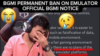 BGMI EMULATOR PERMANENT BAN 3.1 UPDATE  BGMI ERROR CODE: RESTRICT AREA No More Emulator's 