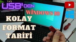 Format Nasıl Atılır, Usb'den Windows 10 Format Nasıl Atılır, Windows Setup