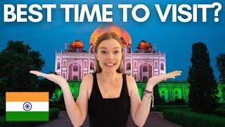 BEST TIME to visit India? | India travel vlog 2022