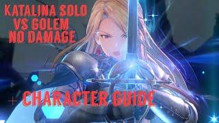 GranBlue Fantasy relink Katalina guide and solo vs golem