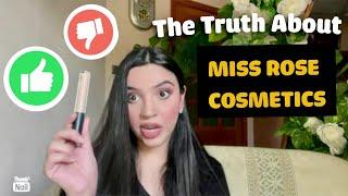 The BEST & WORST Products I've Tried From MISS ROSE COSMETICS - IS IT WORTH IT?