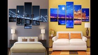 Home Decor Living Room Wall Artworks Frame 5 Pieces panel (AS Royal Decor)