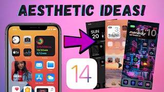 Top 3 iOS 14 Aesthetic Ideas! | Home Screen Themes (Custom)