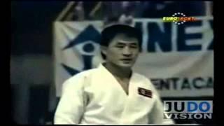 JUDO 1989 World Championships: Su Li Chang (PRK) - Bertalan Hajtos (HUN)