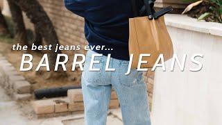 My Top 4 Denim Brands for Barrel Jeans ( #bestjeans #barreljeans )