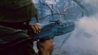 Creedence Clearwater Revival - Run Through The Jungle (Vietnam heavy combat footage)