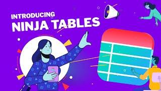 Introducing Ninja Tables - The Best Responsive WordPress Table Plugin!