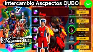 Bug Canjea cubo Reclama Actualización Tienda CUBO Mágico Free Fire latam ff Recompensas Intercambio