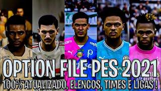 Option File PES 2021 PS4/PS5/PC 100% ATUALIZADO E COMPLETO COM TODAS AS LIGAS TEMPORADA 23/24 