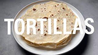 Wrap Teig (Tortillas) selber machen | Rezept