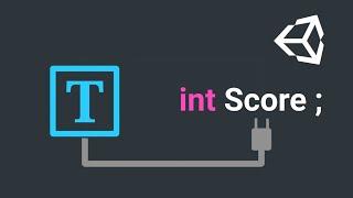 Link a UI element with a variable in Unity