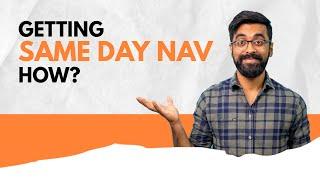 How to get same day NAV in Mutual Funds? #LLAShorts 54