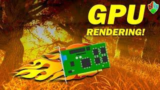 How to Enable GPU Rendering in Maya