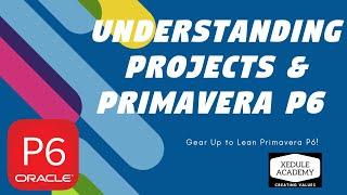 Free Primavera p6 tutorial: Project Definition & Its relationship with Primavera P6