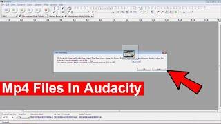 How To Import Mp4 File In Audacity