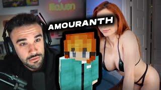 ILLOJUAN se encuentra con AMOURANTH por primera vez en los SQUID CRAFT GAMES 2