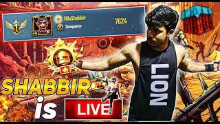 KYA AAJ CONQUEROR HOGA? BGMI RANK PUSH | BGMI LIVE