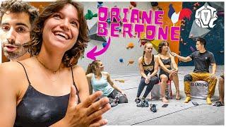 Bouldering session with ORIANE BERTONE at Vertical Art Rungis!  (ft. Alban Levier)
