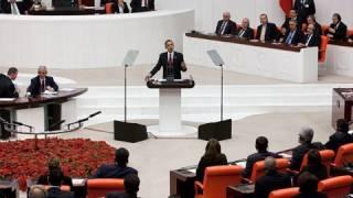 Addressing the Turkish Parliament