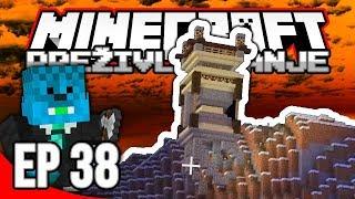 MINECRAFT: PREŽIVLJAVANJE #38 - TORANJ NA PLANINI (Sezona 2)