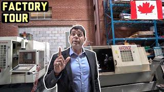 Factory Tour of Indian Businessman in Canada
