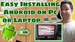 HOW TO INSTALL  ANDROID ON  YOUR PC OR LAPTOP 2021