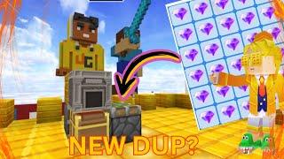 New Blockman Go Skyblock Duplicate Glitch || 100% Working  || #blockmango #skyblockduplicate