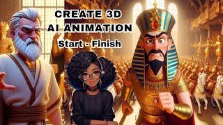 Create Trending MONETIZABLE 3D Bible AI Animated Video with LUMA AI DREAM MACHINE - Full Course