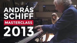 Sir András Schiff Masterclass at the Royal College of Music