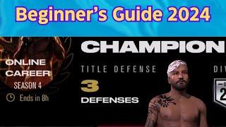 UFC 5 Online Career: Starter Guide 2024