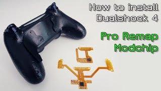 How to install Dualshock 4 Pro Remap Modchip