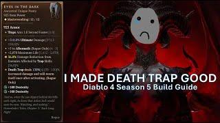 Death Trap Spam Diablo 4 Season 5 Build Guide