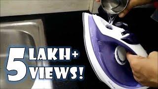 How to De scale your Philips Steam Iron | How to use Philips Steam Iron | Ironing Tips Demonstration