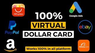 Best Virtual Dollar Card For International Payment [Best Virtual Dollar Card for Google Ads]