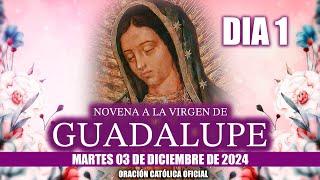 Novena a la Virgen de Guadalupe  Día 1//Hoy MARTES 03 DE DICIEMBRE DE 2024EL SANTO ROSARIO DE HOY