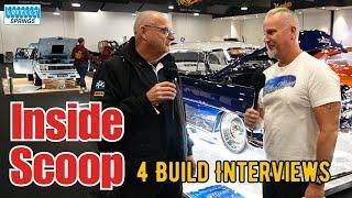 Interviews at MotorEx 2024 - HT Monaro, 54 Chev Bluemoon, King SLR Torana, 29 HotRod Closed cab.