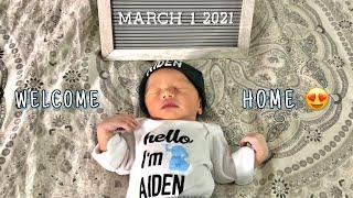 FAMILY MEETS BABY AIDEN!!